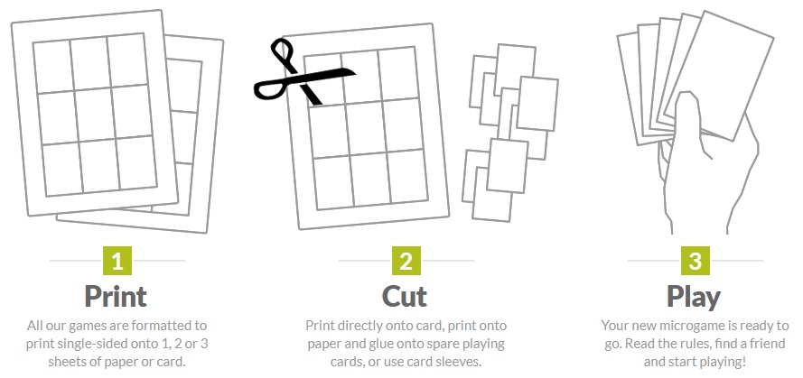 Print-And-Play: Imprima você mesmo novos jogos de cartas e tabuleiro